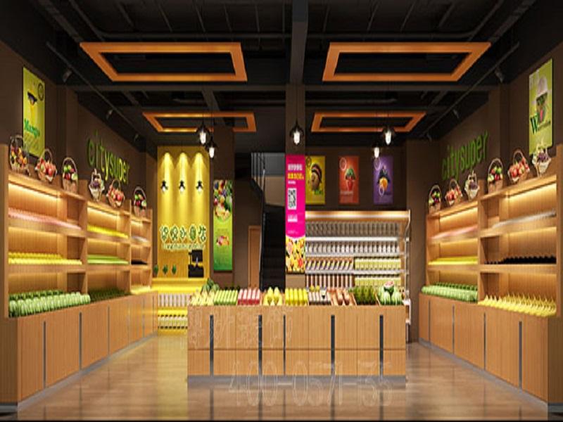 水果店面装修设计 - 装修效果图