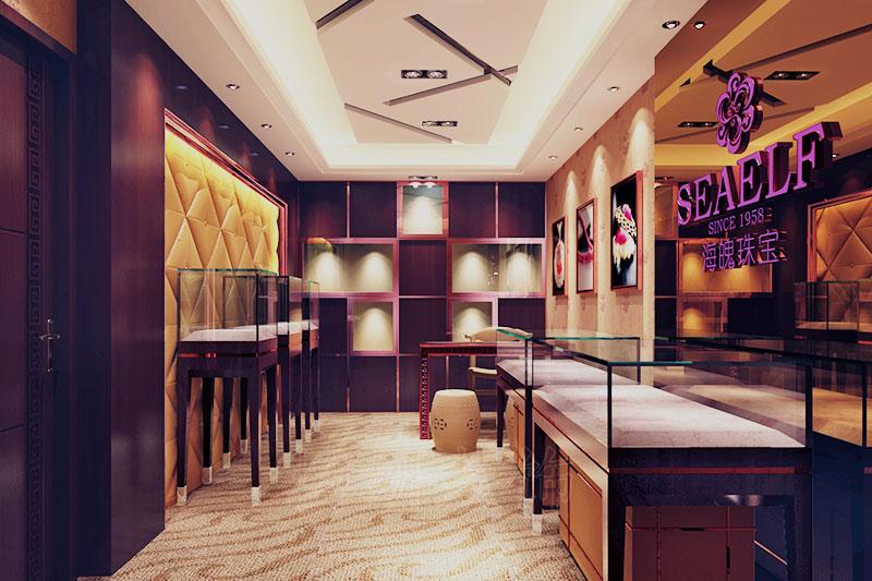 小面积黄金珠宝店装修设计 - 装修设计案例