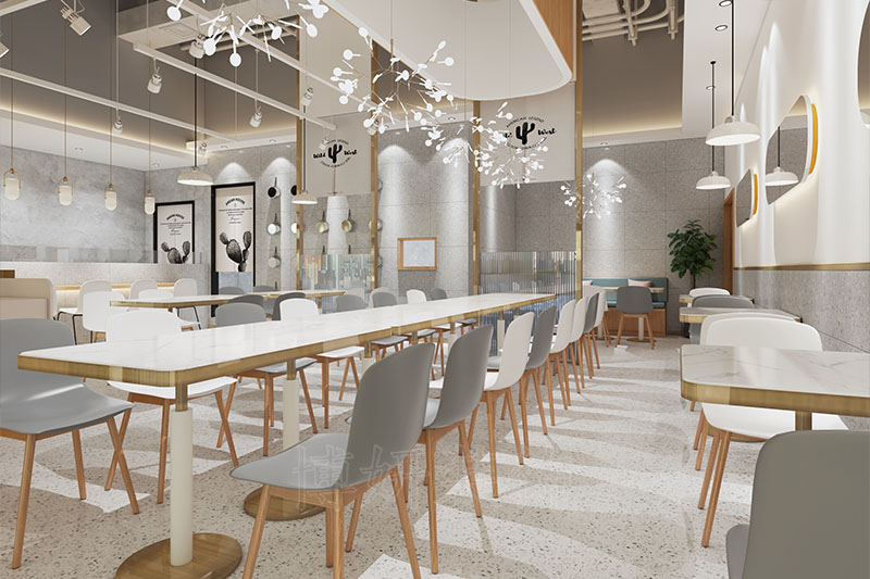 小吃店装修,小吃店装潢设计,小吃店装修效果图,装修公司