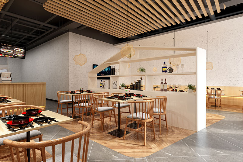 小吃店装修,小吃店装潢设计,小吃店装修效果图,装修公司