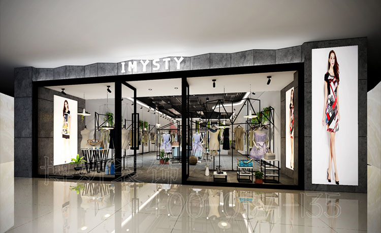服装店装修,服装店装潢设计,服装店装修效果图,装修公司