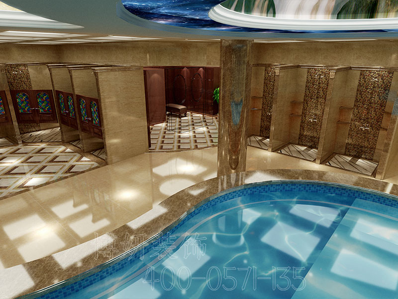 浴场装修,浴场装修设计,杭州浴场装修